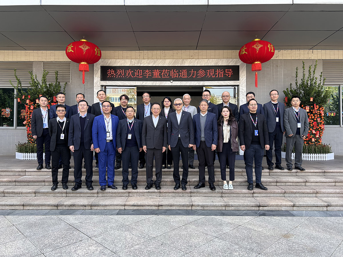 热烈欢迎李董莅临GA黄金甲股份参观指导